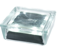 Bloco de vidro luminoso