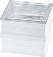 Bloco de vidro resistente ao fogo