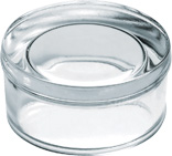 Bloco de vidro côncavo